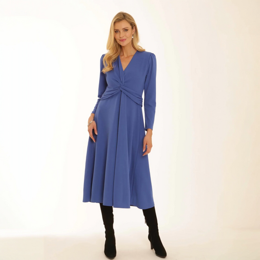 Pomodoro Jersey Dress Blue