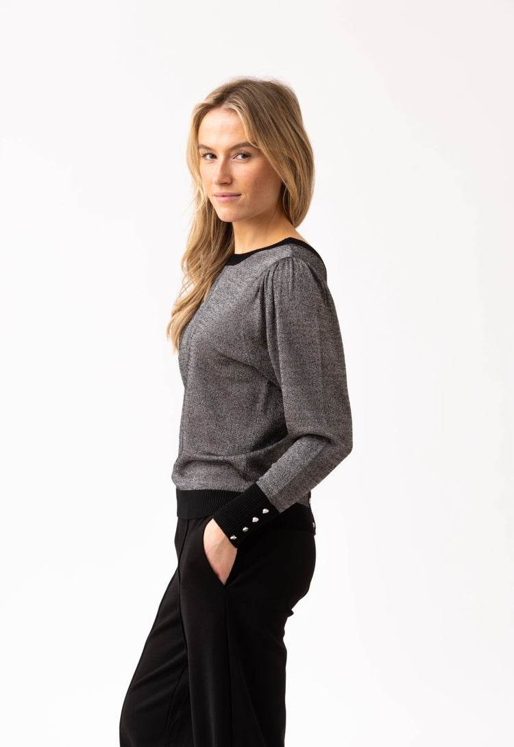 Marble Cardigan 8128 101 Black