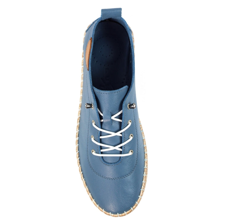 Lunar Evie Plimsole Mid Blue
