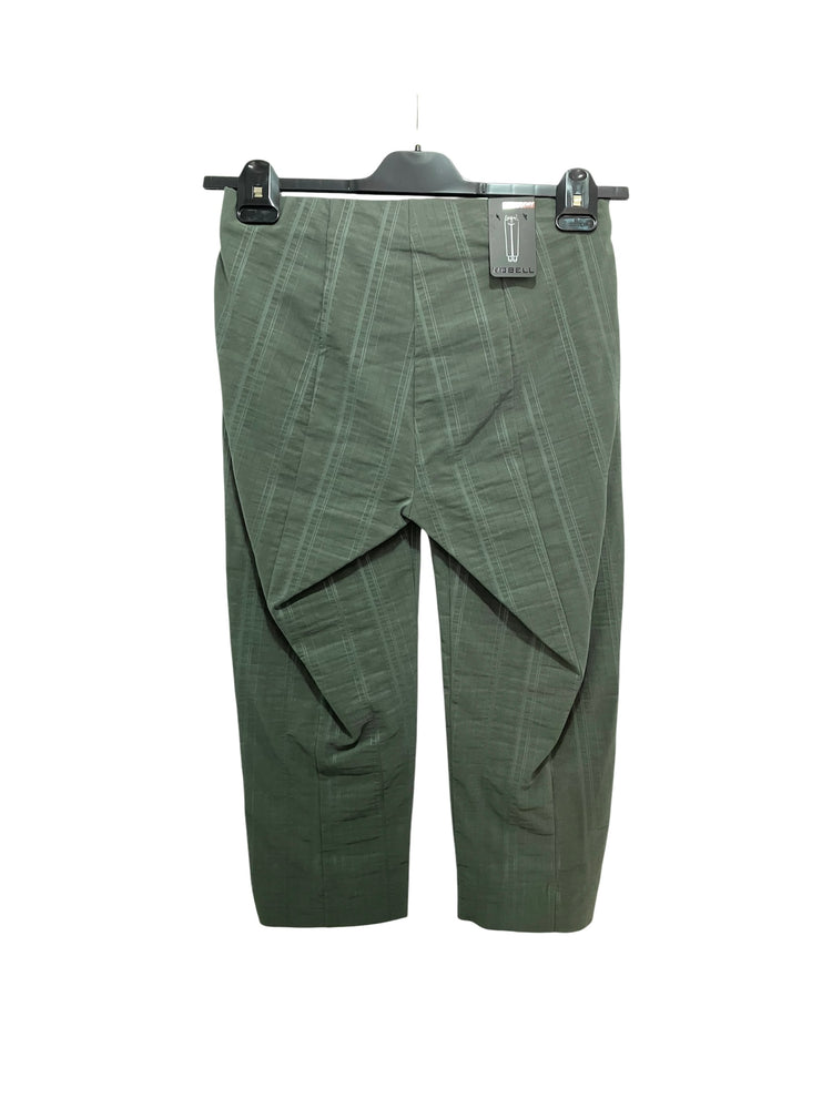 Robell Marie 07 seersucker Trousers Khaki