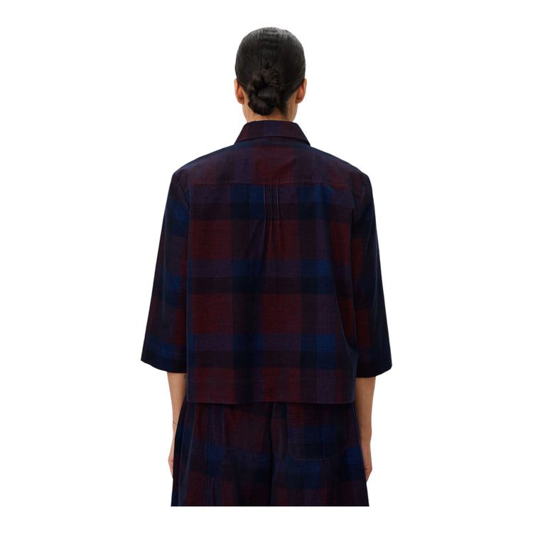 Masai Ibilisan Checked Cord Shirt
