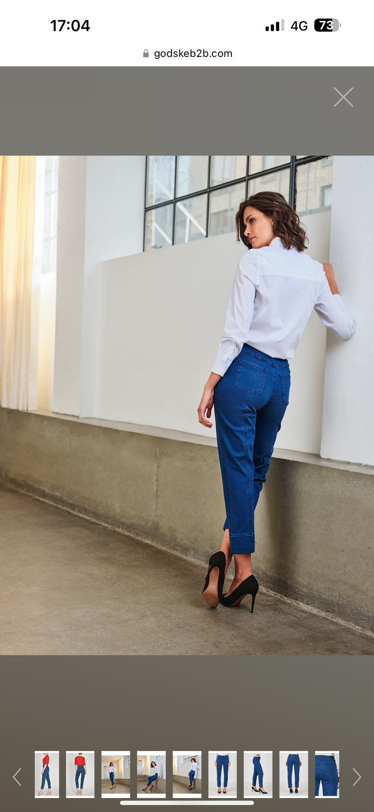 Robell Bella 51628-5448 Denim 64 Ankle Jeans