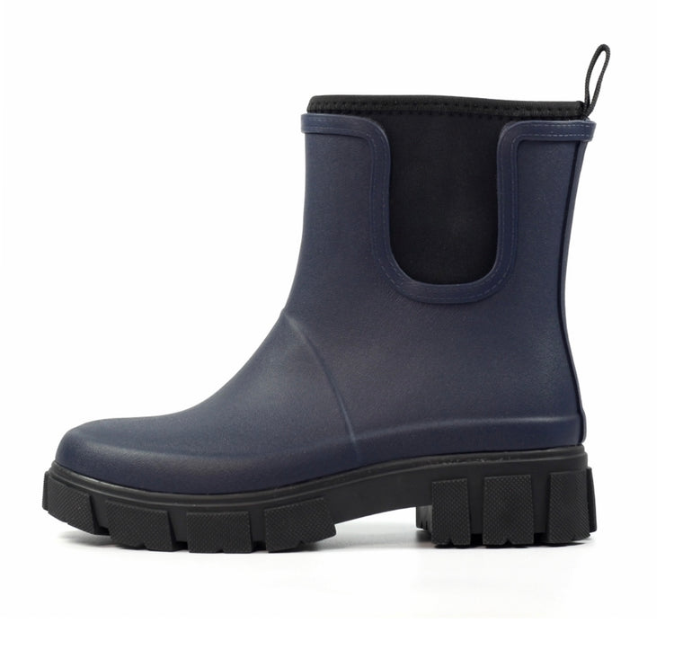 Lazy Dogz Lake Ankle Wellington Navy ELZ006NY
