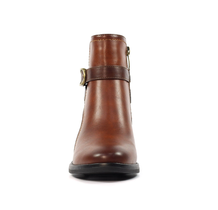 Lunar Cassie Tan Ankle Boot