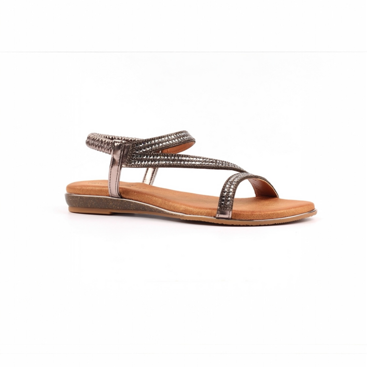 Lunar Blaise II Pewter Sandal