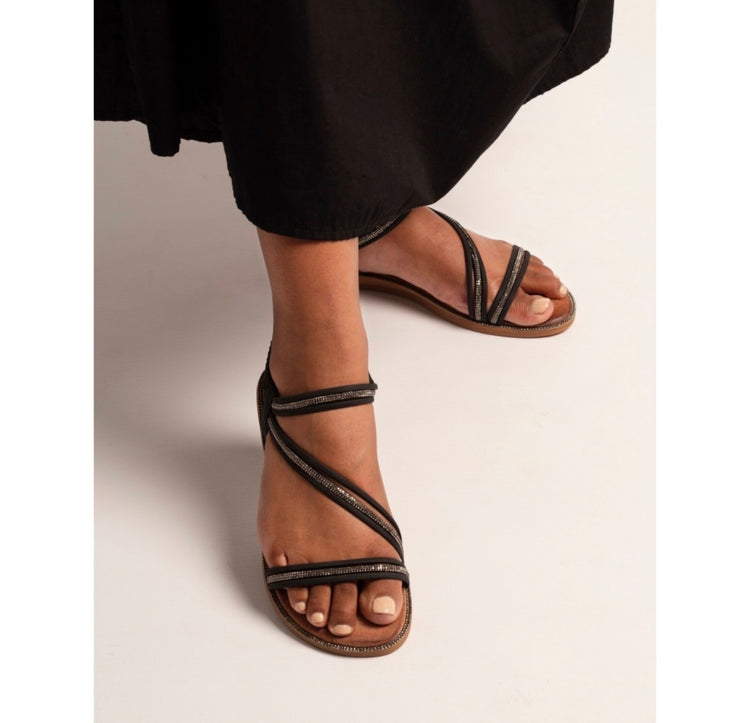 Lunar Aruba Black Sandal