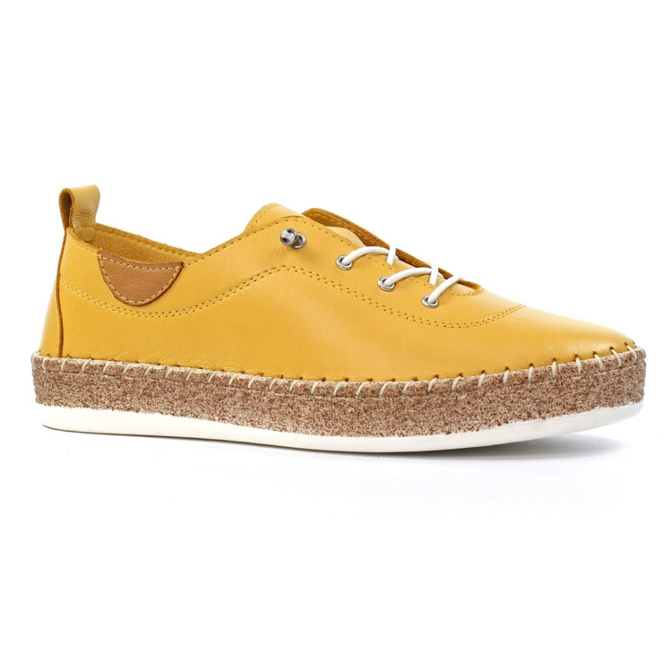 Lunar Evie Plimsole Mustard