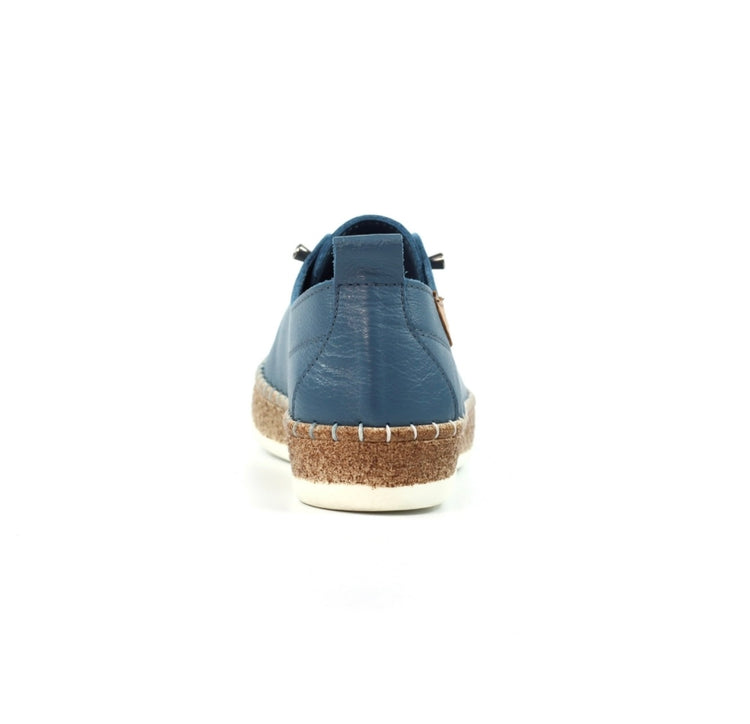Lunar Evie Plimsole Mid Blue