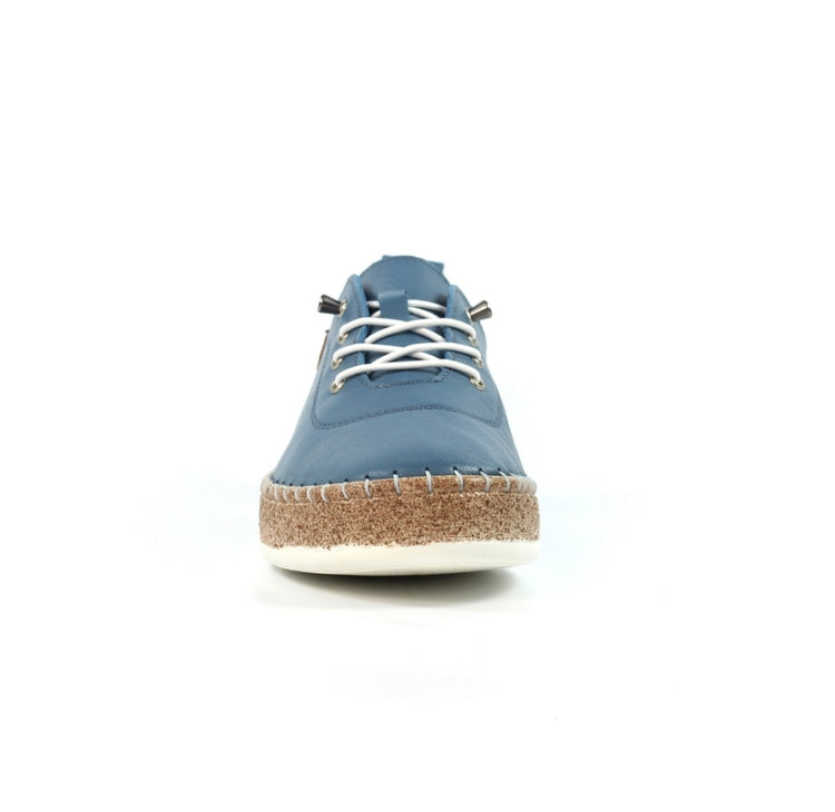 Lunar Evie Plimsole Mid Blue