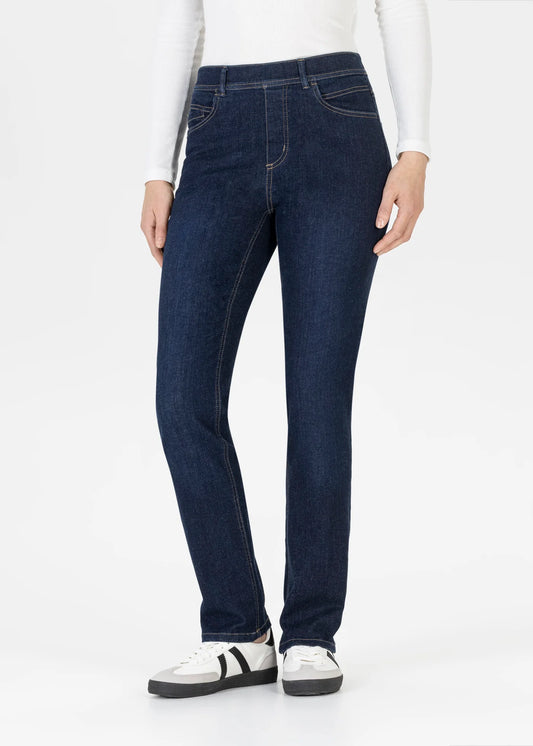 Stehmann Melli Straight Leg Jean Dark Eclipse