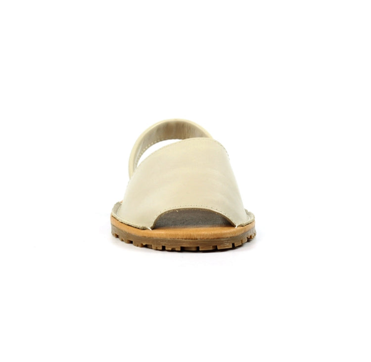 Lunar Amara Beige Leather Sandal