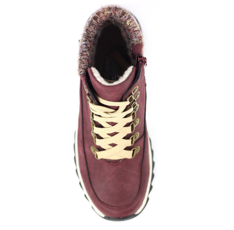 Lunar Jett Burgundy Waterproof Boots