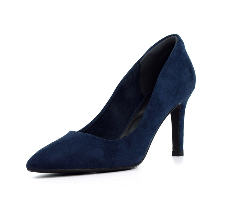 Lunar Amy Navy Court Shoe