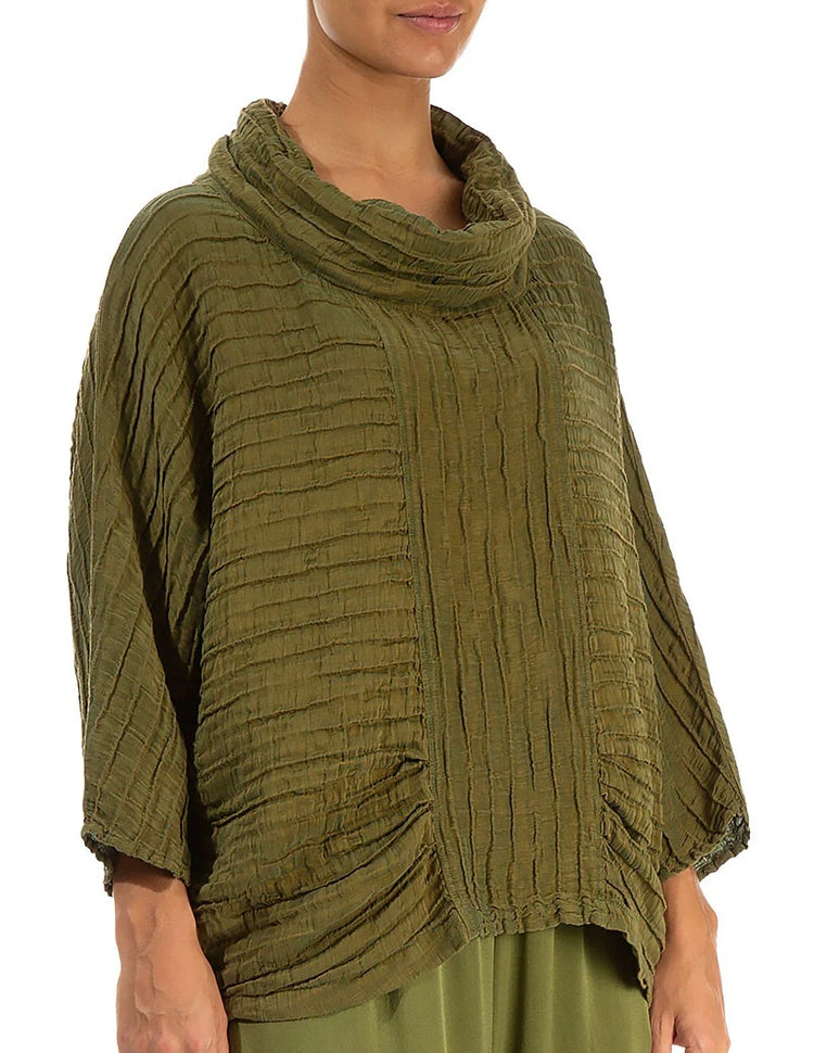 Grizas 5403-ST1 Cowl Top Chartreuse