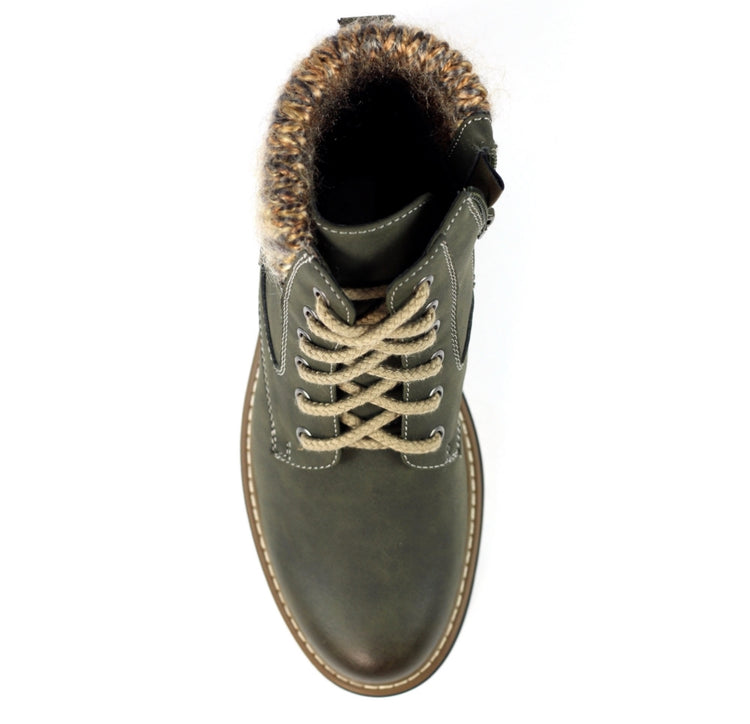 Lunar Yestin Olive Waterproof Boot