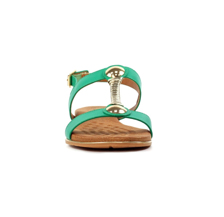 Lunar Lunar Renoir Emerald Green Sandal