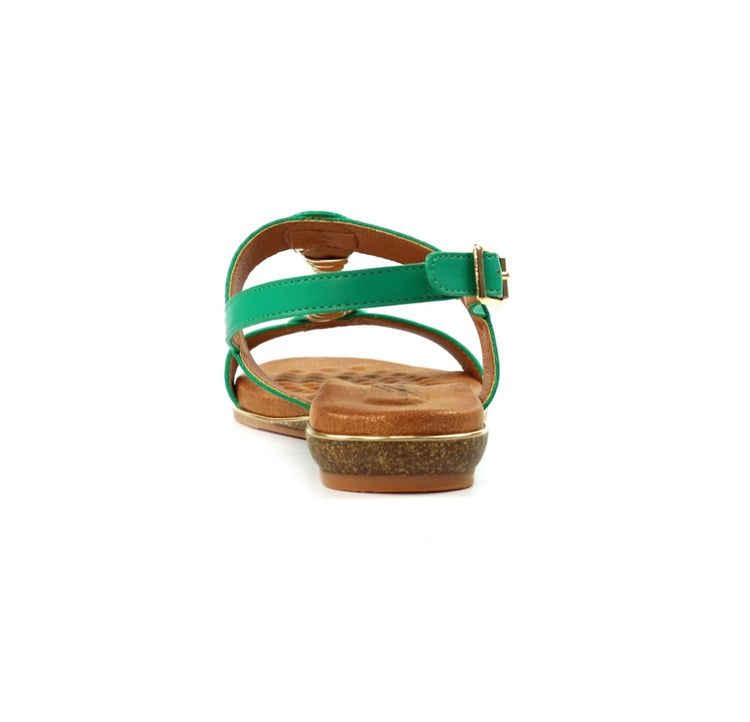 Lunar Lunar Renoir Emerald Green Sandal