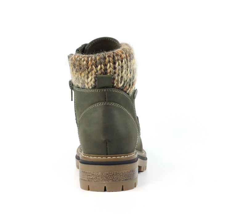 Lunar Yestin Olive Waterproof Boot