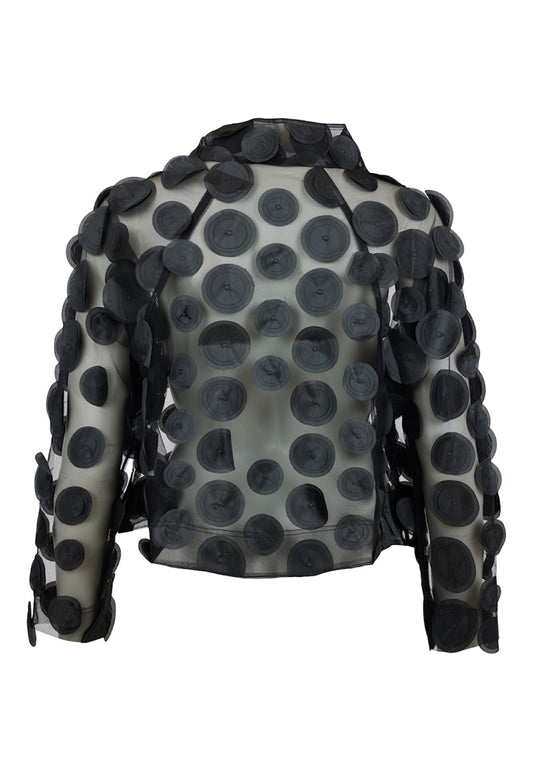 Noen Organza Jacket Black