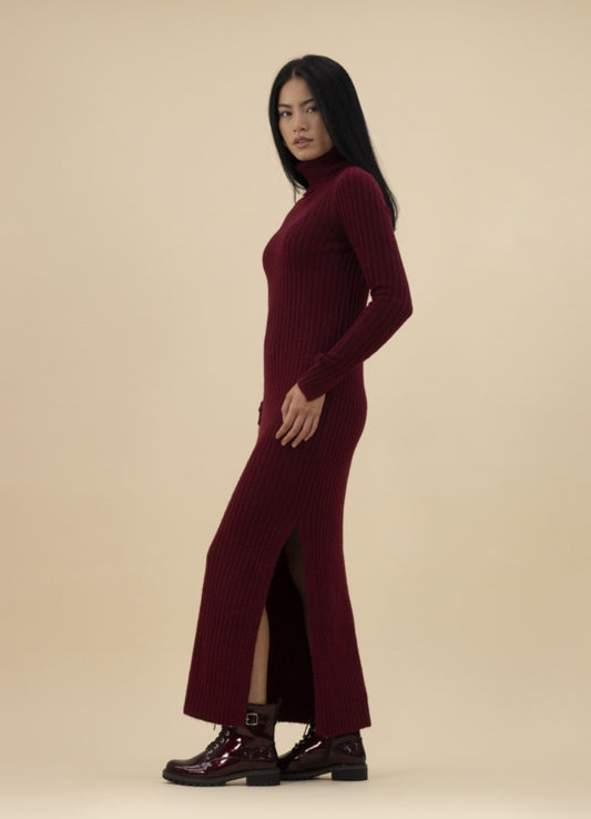 Lunar Parlour Burgundy Patent Ankle Boot