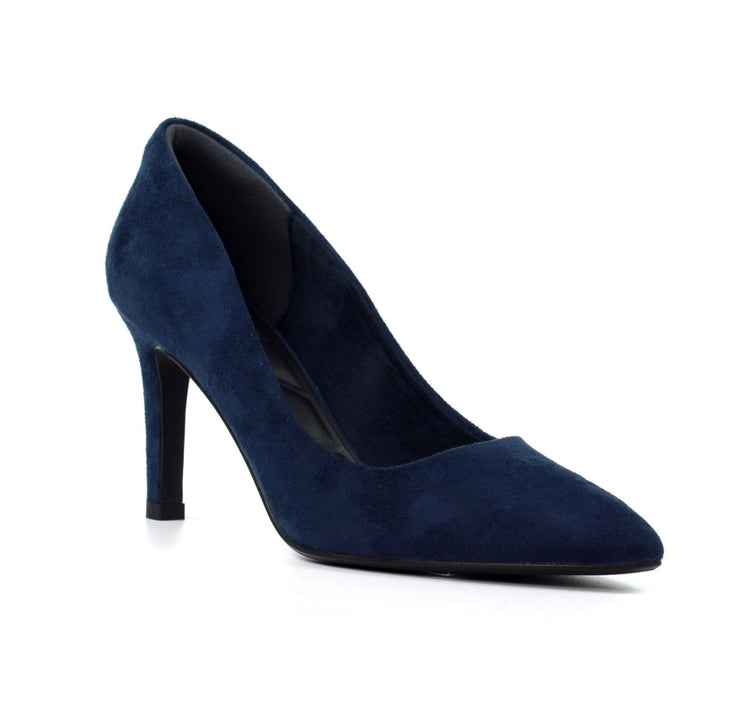Lunar Amy Navy Court Shoe