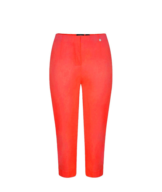Robell 51576-5499/330 Marie Cropped trousers Coral