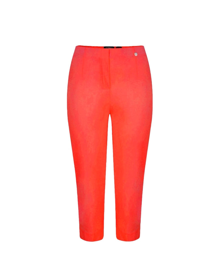 Robell 51576-5499/330 Marie Cropped trousers Coral