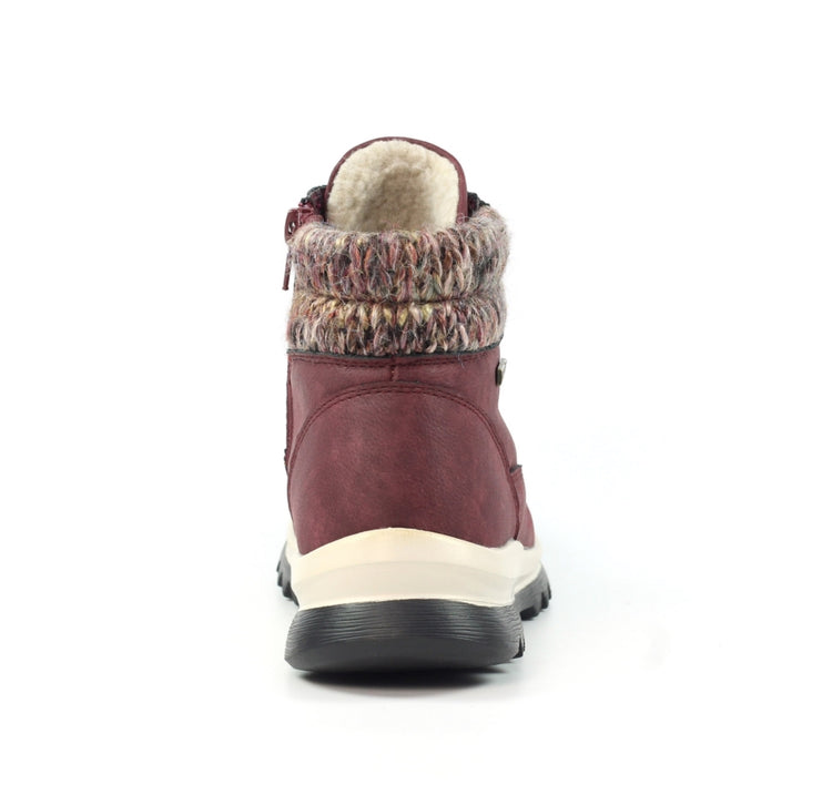 Lunar Jett Burgundy Waterproof Boots
