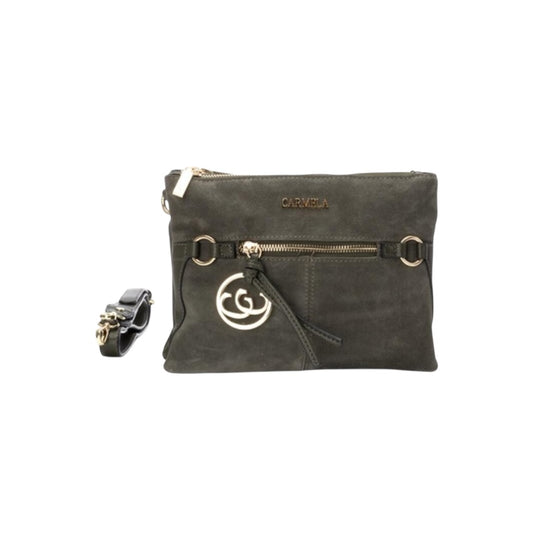 Carmela Suede Bag 186174 Khaki
