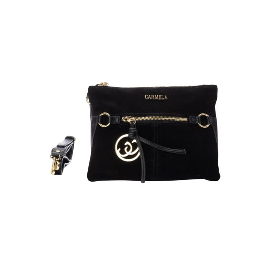 Carmela Suede Bag 186174 Black