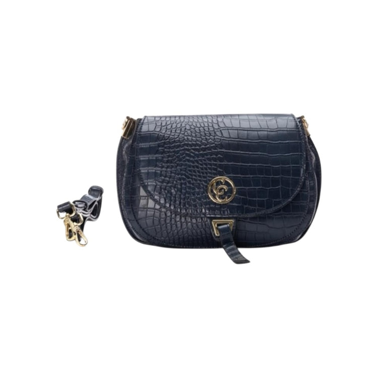 Carmela Satchel Bag Navy