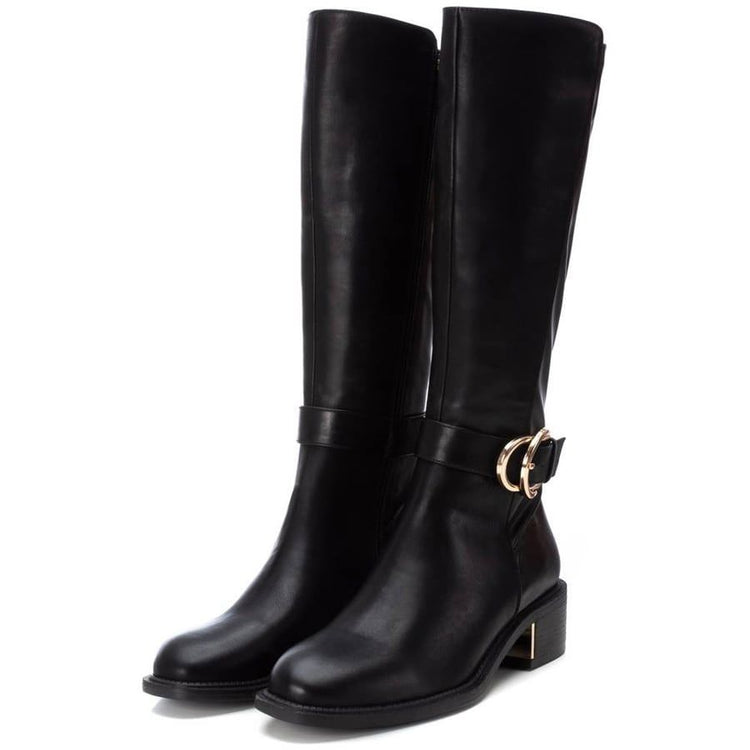 Xti Black Long Boots 143100