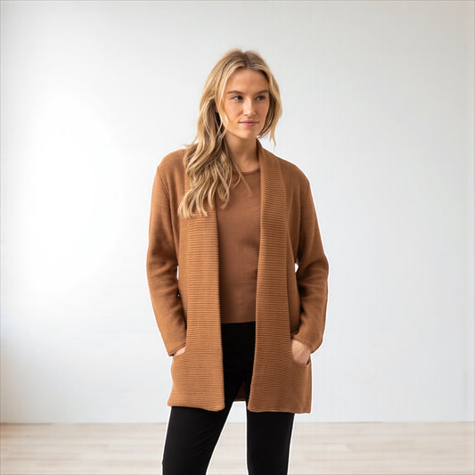 Marble Cardigan 6391 208 Camel