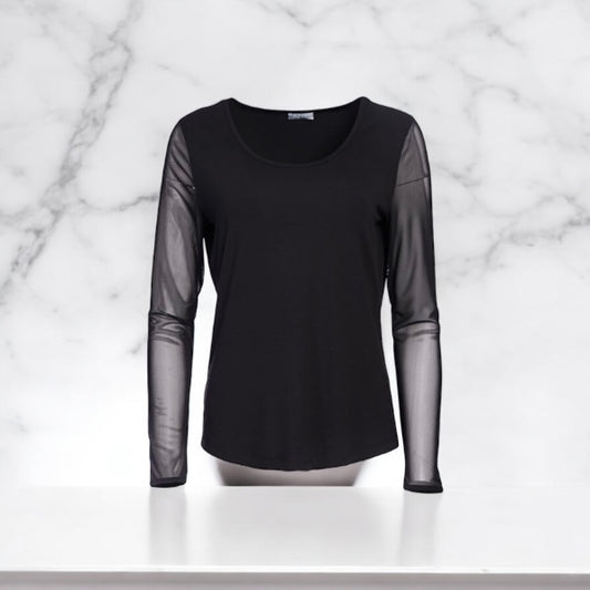 NAYA Mesh Top NAW25106 Black