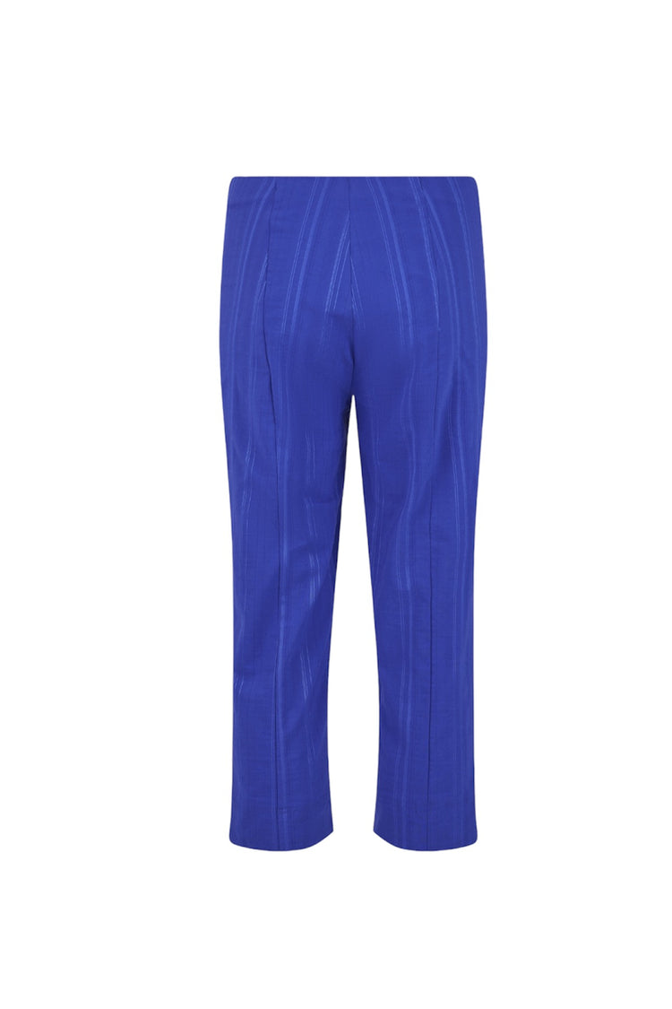 Robell 51576-54554 Seersucker Marie Crops Cobalt/67
