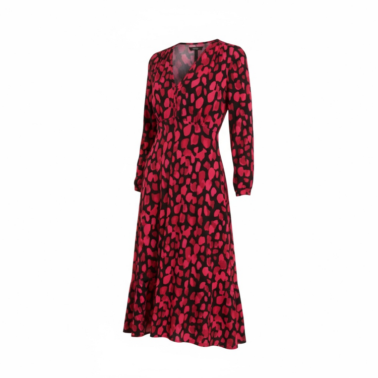 Pomodoro Pebble Midi Dress Pink
