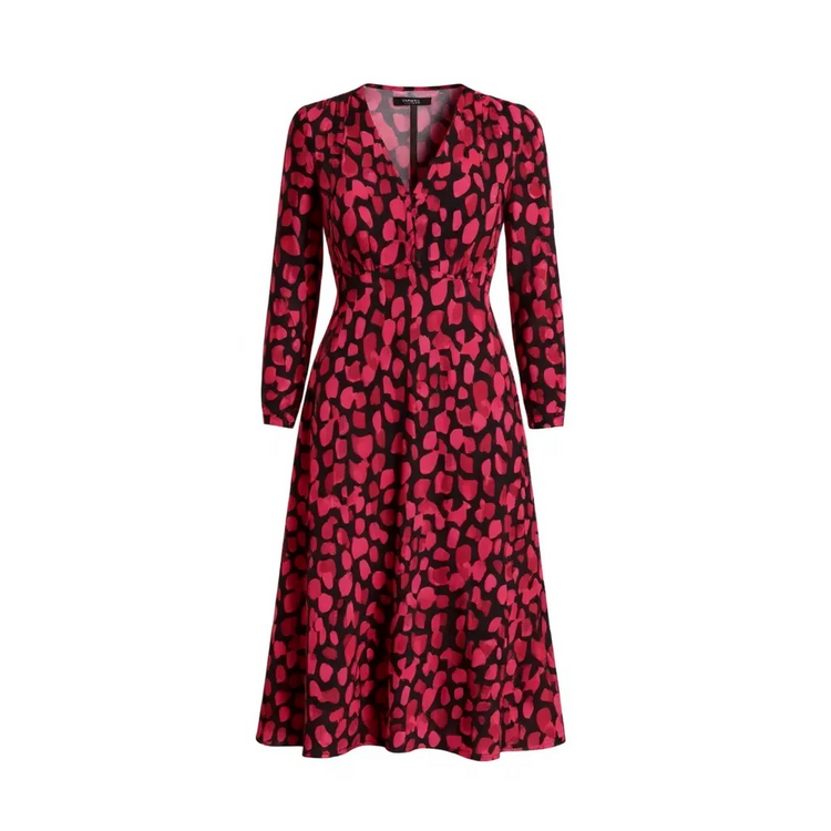 Pomodoro Pebble Midi Dress Pink