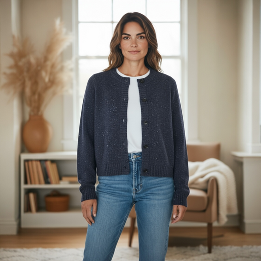 Masai Leonora Cardigan Navy