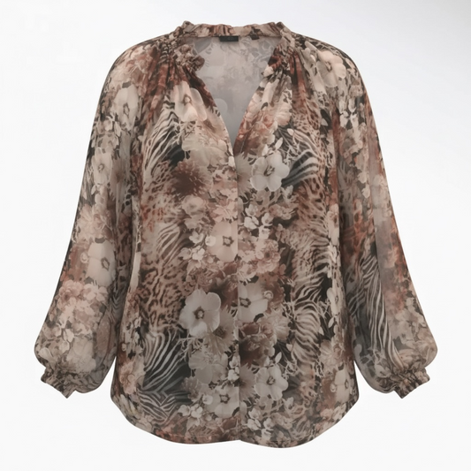 MJ Chiffon Blouse WF2696
