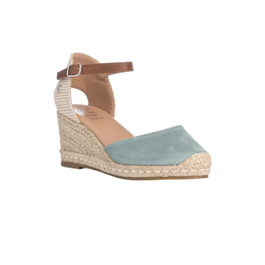 Xti Espadrille Wedge Aqua
