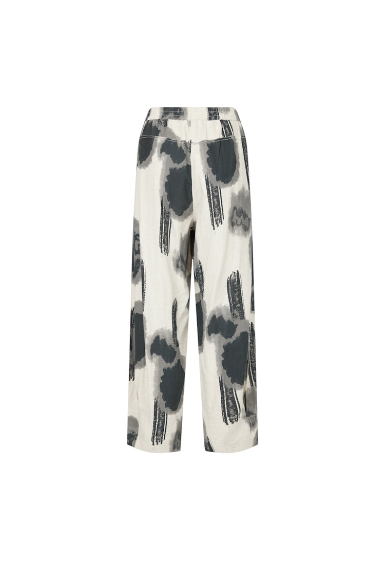 Noen Trousers Black Print 81417-81229