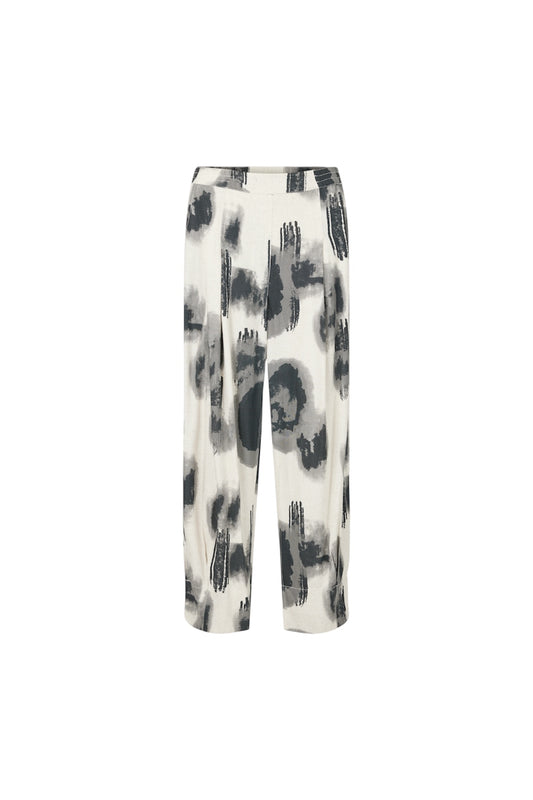 Noen Trousers Black Print 81417-81229