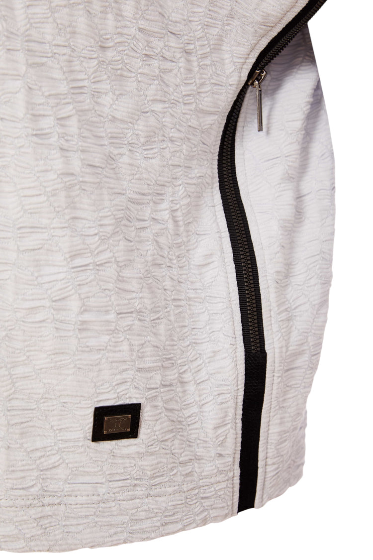 Naya Bubble Hoodie Top Dove