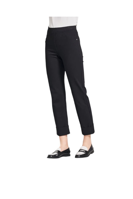 Peruzzi Turn Up Trouser Black