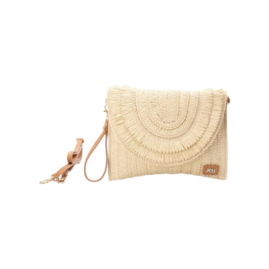 Xti 18442501 Rafia Clutch Beige