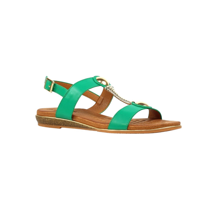 Lunar Lunar Renoir Emerald Green Sandal