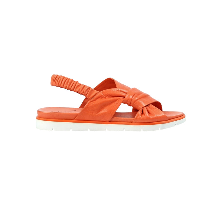 Lunar Sardinia Coral Leather Sandal