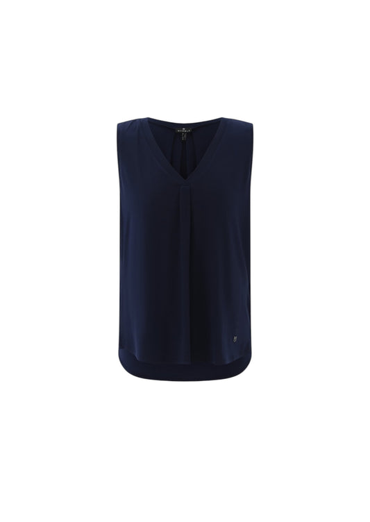 Marble Vest Top 7898 103 Navy