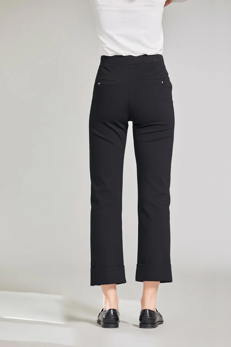 Peruzzi W24121 Classic Turn up Trouser Black
