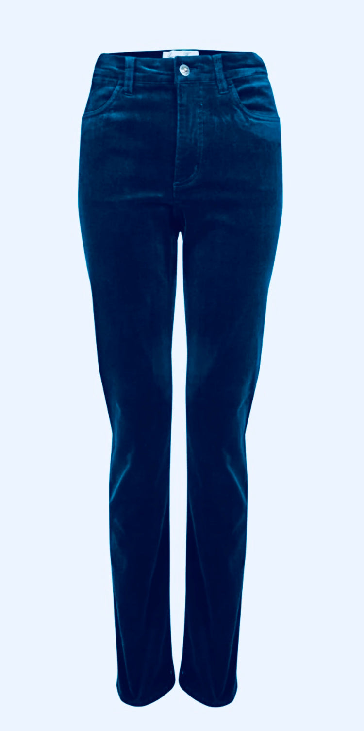 Amazing Navy Cord Straight Leg